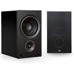 PSB Speakers AM5 Powered Bookshelf Speakers with Bluetooth and Phono Preamp - Black