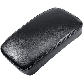 INNOGLOW Motorcycle Seat Rectangular Passenger Pad Seat 6 Suction Cup for Harley Motorcycle Cruiser Chopper Custom