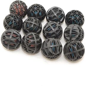 CNZ 2-inch Bio Sponge Ball with Filter Media Bag for Aquarium and Pond, 24-Piece