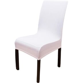Oversized Extra Large Size Chair Cover High Back Chair Covers Chair Protectors Seat Slipcovers for for All Seasons (Beige High Back, 4)