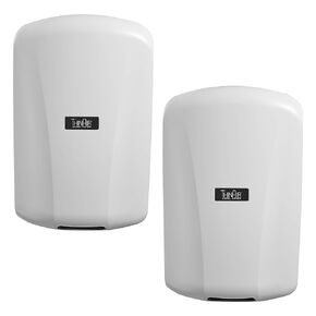 Excel Dryer ThinAir ADA-Compliant Commercial Hand Dryer, Surface Mount, White Antimicrobial ABS Cover, 950 Watts 110/120V