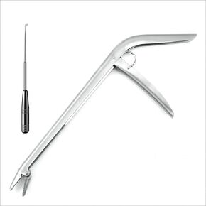 Hook Remover with Magnetic Hook Remover Tool Saltwater Hook Remover Tweezers Hook Remover Extractor (2padk)