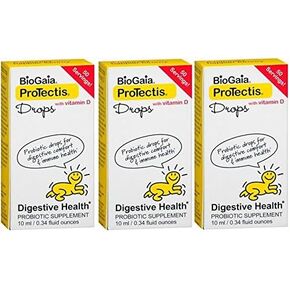BioGaia ProTectis Drops with Vitamin D3-10ml (Pack of 3 (3 Bottle))