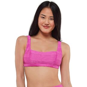 Jessica Simpson Women's Standard Mix & Match Solid Spring Bikini Swimsuit Separates (Top & Bottom)