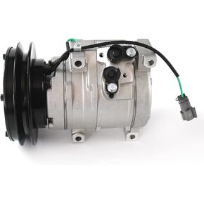 PANGOLIN 20Y-979-6121 PC200-7 24V Air Conditioning Compressor for Komatsu PC360-7 10S15C ST150101 1B R134A AC Compressor Excavator Spare Parts
