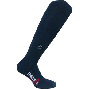 Travelsox Mens Modern Baseball-and-softball-uniform-socks, Navy, Medium US