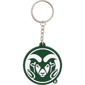 سلسلة مفاتيح ديزرت كاكتوس جامعة ولاية كولورادو CSU Rams حامل مفاتيح السيارة (PVC A)