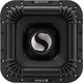 KICKER 49L7X122 - SoloX L7X 12-Inch (30cm), 3" Coil, Ferrite Competition Subwoofer, 2-Ohm