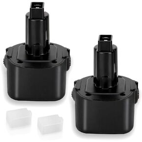 2 Pack 3.6Ah Ni-MH for Dewalt 9.6 Volt Battery DW9062 Dw9061 DW926 DC750KA DW955K DW955 DW926K-2 DW926K DW902 DW050 DE9062 DE9061 DE9036 DW955K-2 DW050K Replacement for Dewalt 9.6v Battery