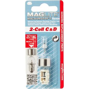 MagLite Xenon, 2 Cell C and D Replacement lamp