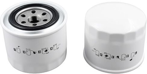 2X Oil Filter HH164-32430 17321-32430 Compatible with Kubota Tractors L M KH KX RTV Series M4030 M4700 M4800 M9000 MX4700 MX4800 MX5000 L2250 L4600 L4610 L2350 L2501 L2500 L3600 HH1J0-32430 in Saudi Arabia