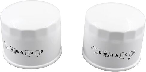 2X Oil Filter HH164-32430 17321-32430 Compatible with Kubota Tractors L M KH KX RTV Series M4030 M4700 M4800 M9000 MX4700 MX4800 MX5000 L2250 L4600 L4610 L2350 L2501 L2500 L3600 HH1J0-32430 in Saudi Arabia