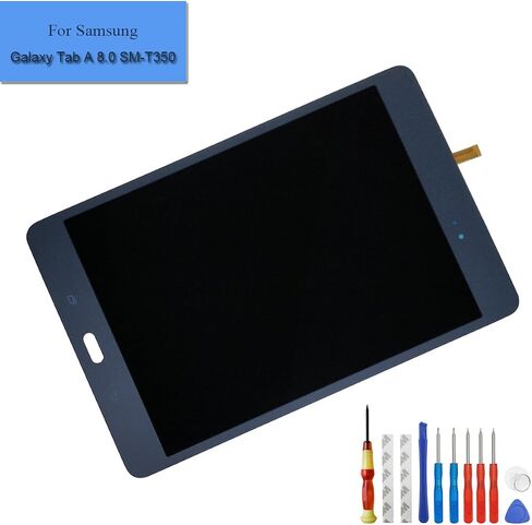 Replacement LCD Compatible with Galaxy Tab A 8.0 SM-T350 T355 T357 Display Assembly Touch Screen (Black) + Tools in Saudi Arabia