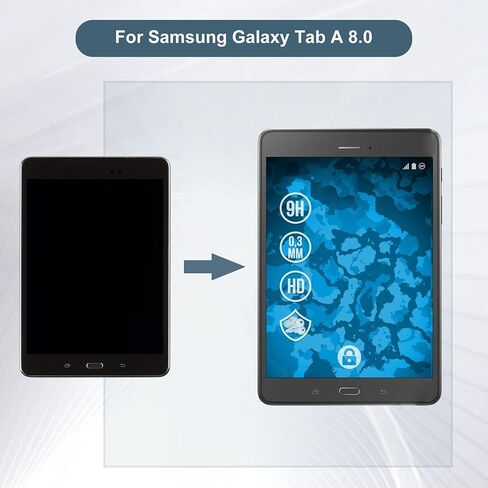 Replacement LCD Compatible with Galaxy Tab A 8.0 SM-T350 T355 T357 Display Assembly Touch Screen (Black) + Tools in Saudi Arabia