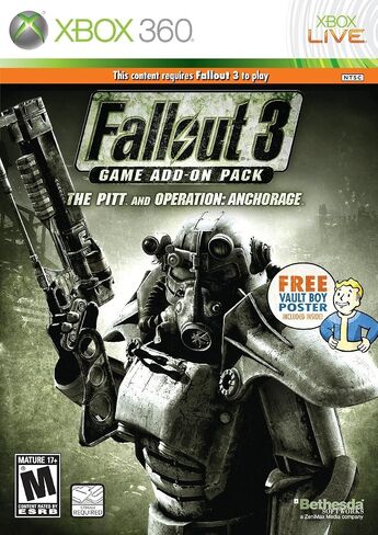Fallout 3 Game Add-On Pack: The Pitt and Operation Anchorage - Xbox 360 (Renewed) in Saudi Arabia