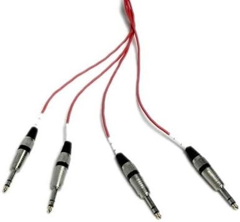 12 Channel 1/4" TRS Snake Cable - 5 Feet Long - Serviceable Ends - Pro Audio Effects Snake for Live Live, Recording, Studios, and Gigs - Patch, Amp, Mixer, Audio Interface 5' in Saudi Arabia