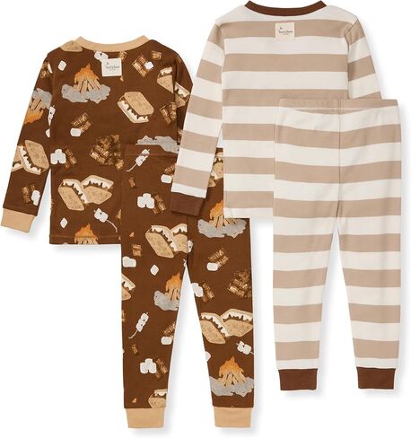 Burt's Bees Baby Baby Boys' Pajamas, Tee and Pant 2-Piece Pj Set, 100% Organic Cotton in Saudi Arabia