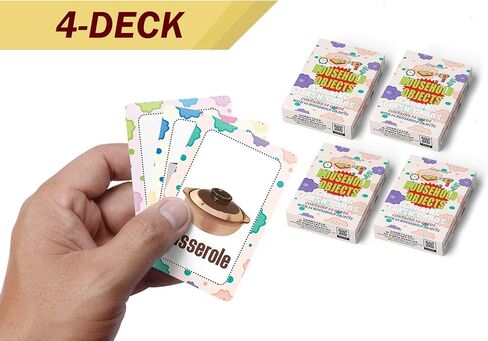 Creanoso Country Flags and Their Capital Learning Cards for Kids Bulk Set (4-Deck) - Pretty Favors Decor Decal Supply - Stocking Stuffers Gifts for Boys Girls Christmas Holidays Activities – DIY Art in Kuwait