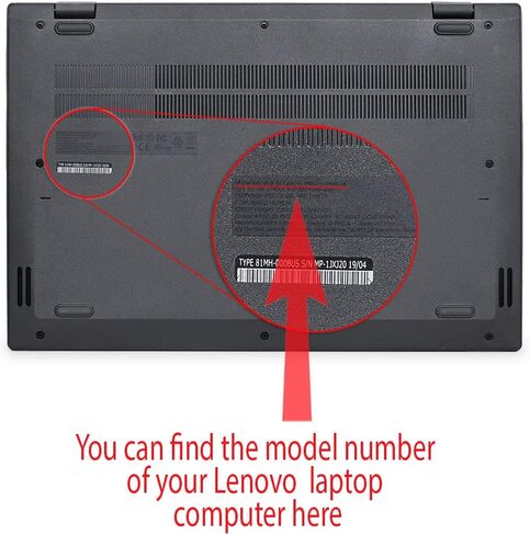 mCover Hard Shell Case for 2019 14" Lenovo 14e Series Chromebook Laptop (NOT Fitting Older 14" Lenovo N42 / S330 and 11.6" N22 / N23 / N24, etc Chromebook) (LEN-C14e Clear) in Saudi Arabia