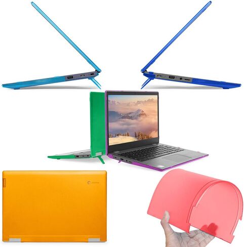 mCover Hard Shell Case for 2019 14" Lenovo 14e Series Chromebook Laptop (NOT Fitting Older 14" Lenovo N42 / S330 and 11.6" N22 / N23 / N24, etc Chromebook) (LEN-C14e Clear) in Saudi Arabia