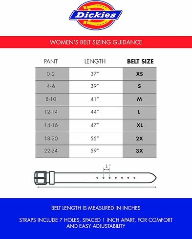Dickies Women's Fully Adjustable Roller Buckle in Saudi Arabia
