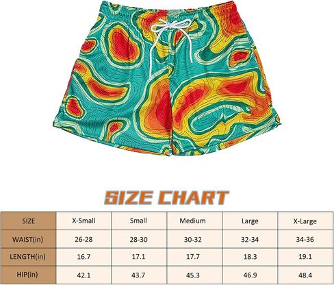 DIOTSR Mens Art Graphic Shorts Casual Athletic Running Shorts Cool Streetwear Designer Shorts Drawstring in Saudi Arabia