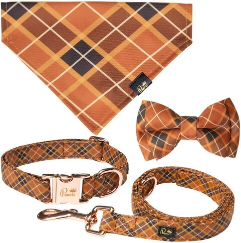Dog Leash, 4 Feet Long, Stylish, Cute and Durable Accessories for Small, Medium and Large Pets, Training and Walking (Ditzy Floral, X-Small) in Saudi Arabia