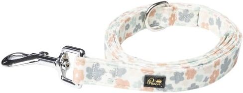 Dog Leash, 4 Feet Long, Stylish, Cute and Durable Accessories for Small, Medium and Large Pets, Training and Walking (Ditzy Floral, X-Small) in Saudi Arabia