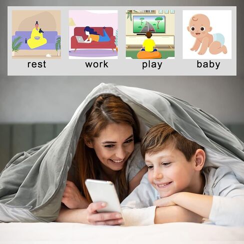 بطانية أكبر للبالغين والأطفال، ملابس حماية، صوف، بطانية أريكة فائقة النعومة (54 بوصة × 60 بوصة) in Kuwait