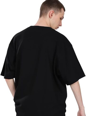 Men's Hip Hop Full Letter Printing Summer Hot T-Shirt High Cotton Crewneck Rapper Short Sleeve Tops… in Saudi Arabia