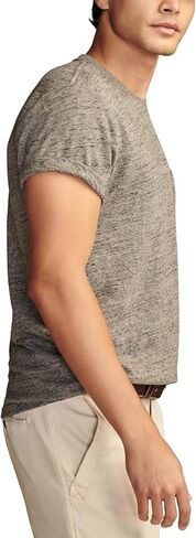 Lucky Brand Men's Linen Short Sleeve Pocket Crew Neck Tee in Saudi Arabia
