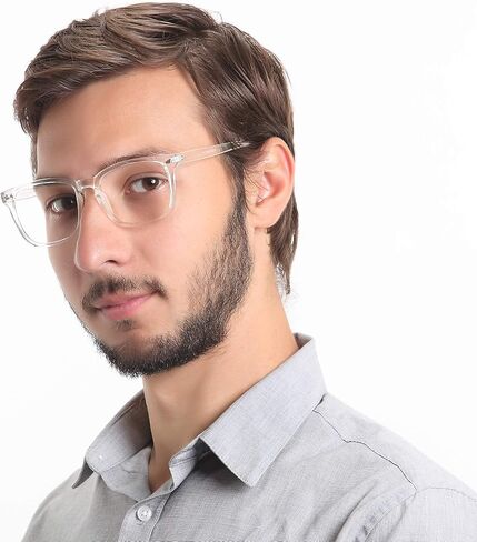 LifeArt زوجان من نظارات حجب الضوء الأزرق مع مفصلات زنبركية، مضادة لإجهاد العين، نظارات قراءة الكمبيوتر، نظارات الألعاب، نظارات تلفزيون للنساء والرجال، مضادة للأشعة فوق البنفسجية، مضادة للوهج (كحلي وأزرق، تكبير 1.25) in Kuwait