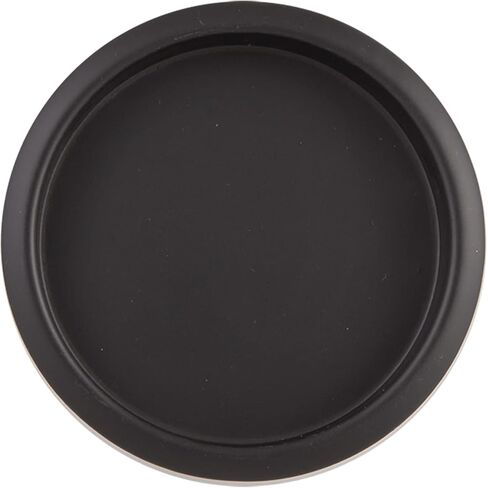 Design House 188177 2-1/8 بوصة سحب أصابع خزانة عصرية للأبواب المنزلقة، أسود مطفي، 4 عبوات in Kuwait