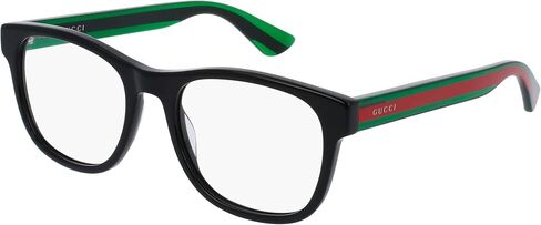 Gucci Demo Square Men's Eyeglasses GG0004ON 002 53 in Saudi Arabia