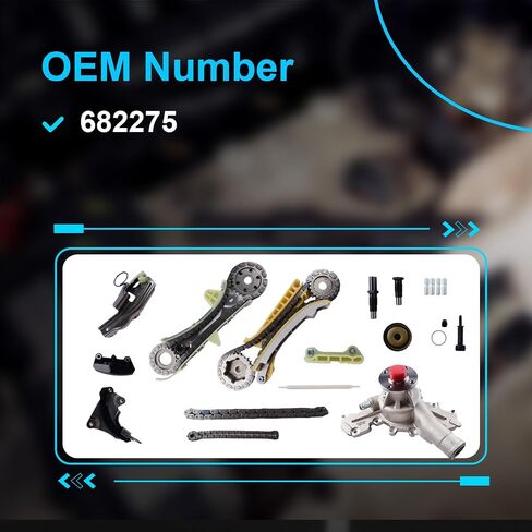 Engine Timing Chain Water Pump Kit For 97-11 Ford Explorer Sport Ranger Mazda B4000 Mercury 4.0L in Saudi Arabia