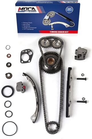 MOCA Timing Chain Kit Fit 98-04 for NISSAN Frontier & for NISSAN Xterra & for NISSAN Altima 2.4 L4 DOHC 16V KA24DE #9-4180SA in Saudi Arabia