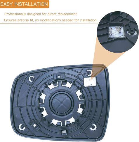 Heated Mirror Glass Compatible with Kia Sorento 2011-2015 Driver Left Side in Saudi Arabia