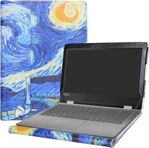 Alapmk Protective Case for Lenovo Flex 6 11 6-11IGM/Flex 4 11 4-1130,Case for HP Chromebook 11 G8 G9 EE/Chromebook X360 11 G3 EE/ProBook X360 Fortis 11 G9(Not fit Flex 3 11) 11.6",Galaxy in Saudi Arabia