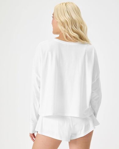 florence by mills Women's Do Not Disturb Long Sleeve Sleep Tee in Saudi Arabia