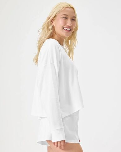 florence by mills Women's Do Not Disturb Long Sleeve Sleep Tee in Saudi Arabia