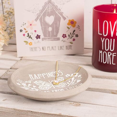 Pavilion Gift Company Friends are Flowers in The Garden of Life Keepsake Dish in Saudi Arabia