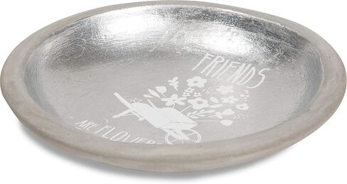 Pavilion Gift Company Friends are Flowers in The Garden of Life Keepsake Dish in Saudi Arabia