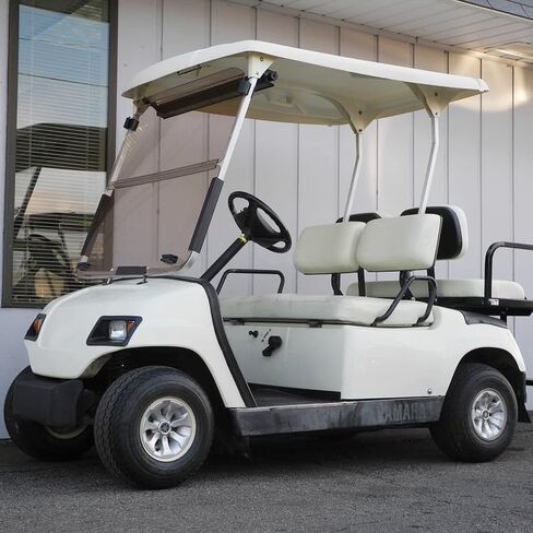 Tinted/Smoke for Yamaha Golf Cart Windshield G22 Models 2003-2006 Folding Down Windscreen Gas or Electric (Tinted) in Saudi Arabia