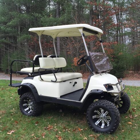 Tinted/Smoke for Yamaha Golf Cart Windshield G22 Models 2003-2006 Folding Down Windscreen Gas or Electric (Tinted) in Saudi Arabia