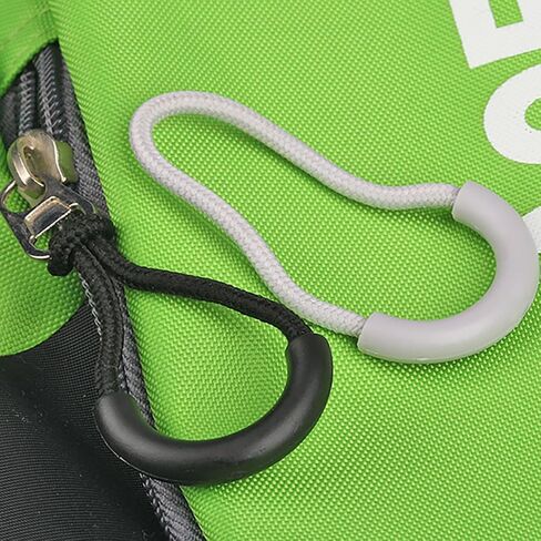 MOFANCY Single-Finger use Zipper Pulls Nylon Zipper Pulls for Luggage Bag Jackets 2.22inch U Shape Zipper Cord Zipper Pull Replacements Green 10Pcs in Saudi Arabia