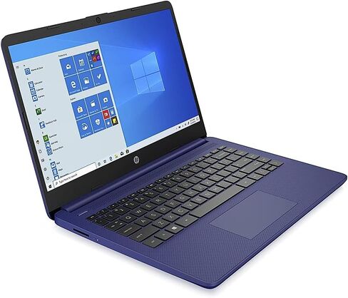 HP 14" HD Laptop Light-Weight, 16GB RAM, 1TB SSD + 64GB eMMC, AMD 3000 Series Processor, WiFi, Bluetooth, USB A&C, HDMI, Webcam, Win10, Blue, 1 Year Microsoft Office 365 + GM Accessory in Saudi Arabia