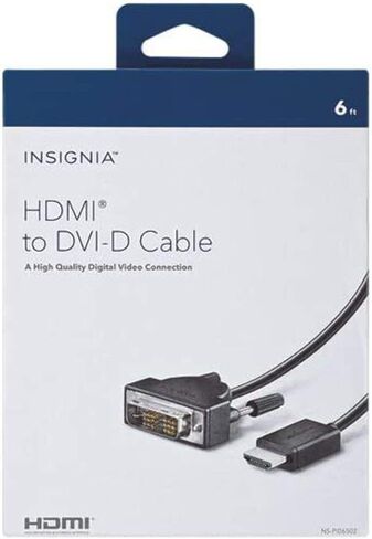 كابل Insignia HDMI إلى DVI-D بطول 6 أقدام in Saudi Arabia