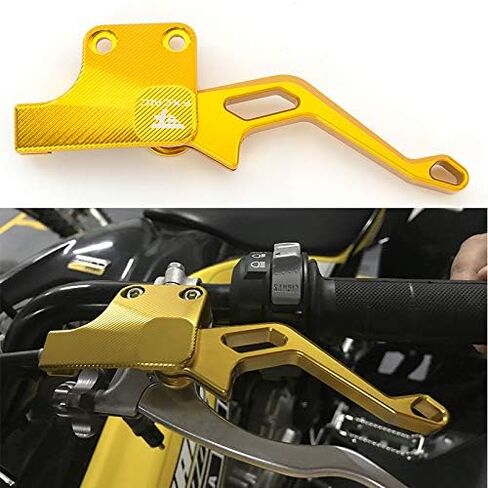 رافعة فرامل الانتظار ATV باستخدام الحاسب الآلي مناسبة لرابتور 125 250 360 660 700 YFM125R YFM250R YFM360R YFM660R YFM700R YFZ450 YZF450R 2004-2021 ألومنيوم فضي in Kuwait