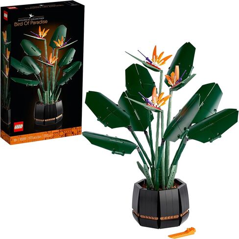 LEGO 10289 Creator Expert Bird of Paradise Building Set for Adults, Artificial Plants Flowers Deco Gift Idea in Saudi Arabia