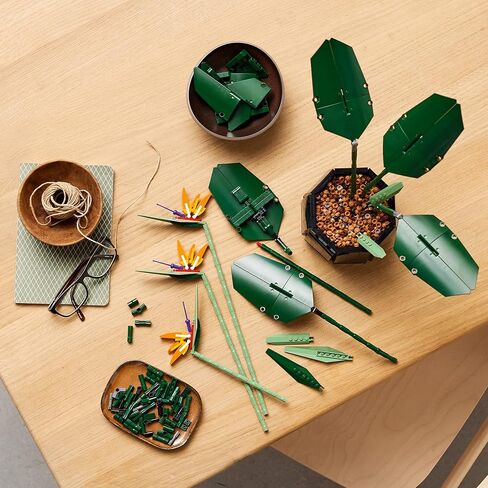 LEGO 10289 Creator Expert Bird of Paradise Building Set for Adults, Artificial Plants Flowers Deco Gift Idea in Saudi Arabia